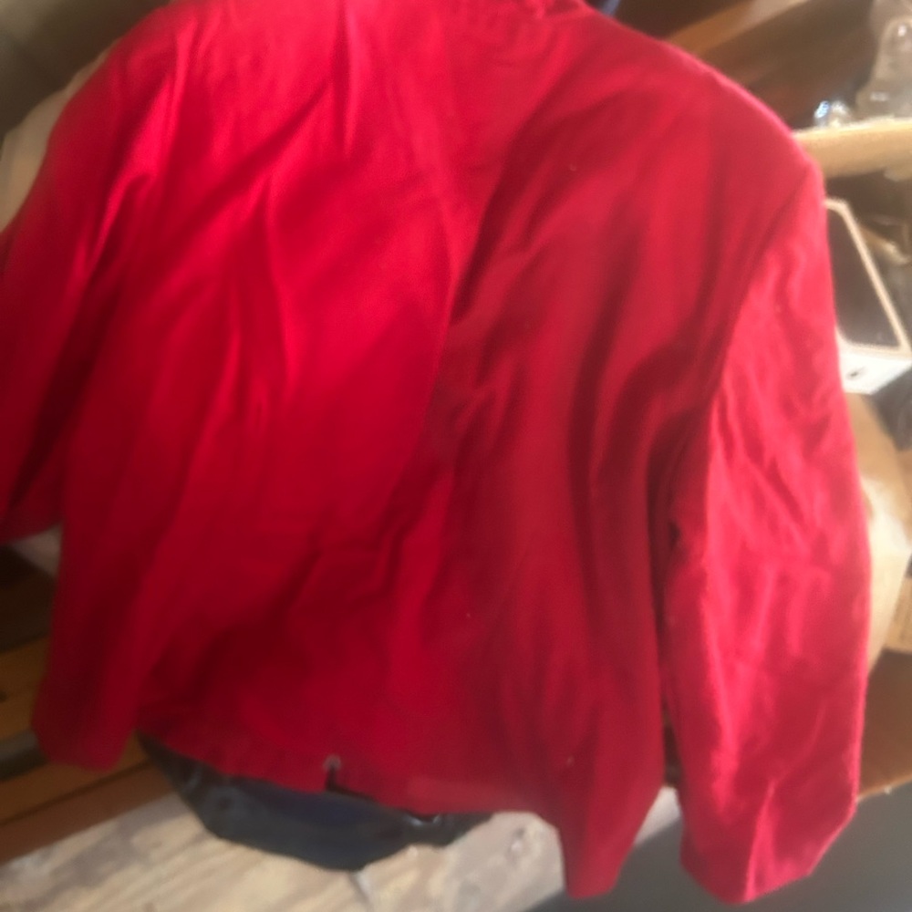 Red Zip-Up - Picture 3 of 5